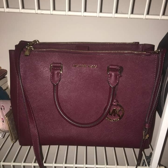 MICHAEL Michael Kors Handbags - Michael kors claret sutton